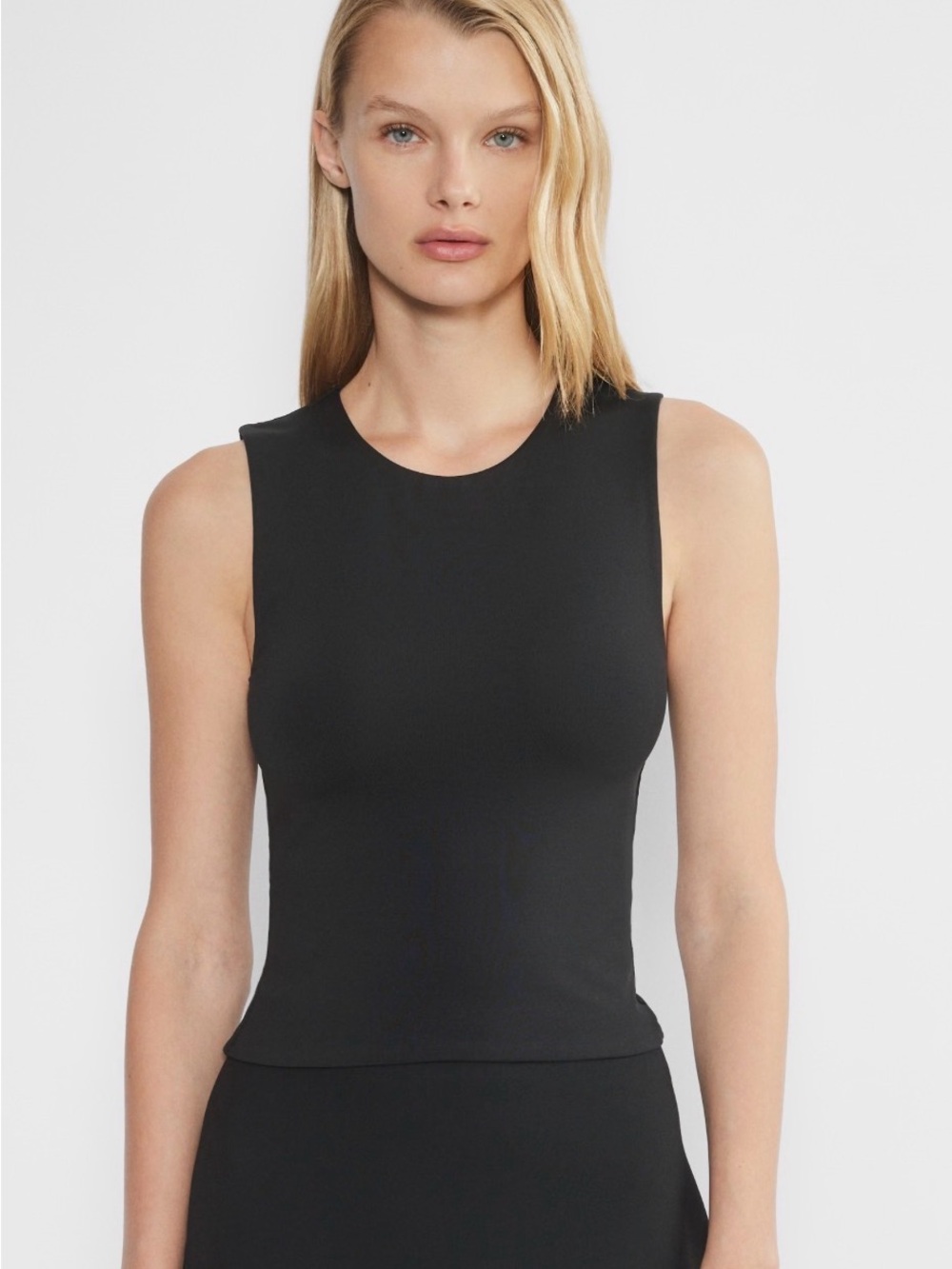aritzia highneck tank top